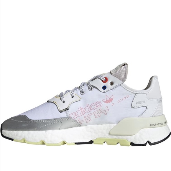 Adidas Nite Jogger ORBGRY/FTWHT/HIRERE - Picture 8 of 15